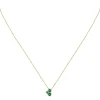 Live Diamond Ketting Geelgoud 375