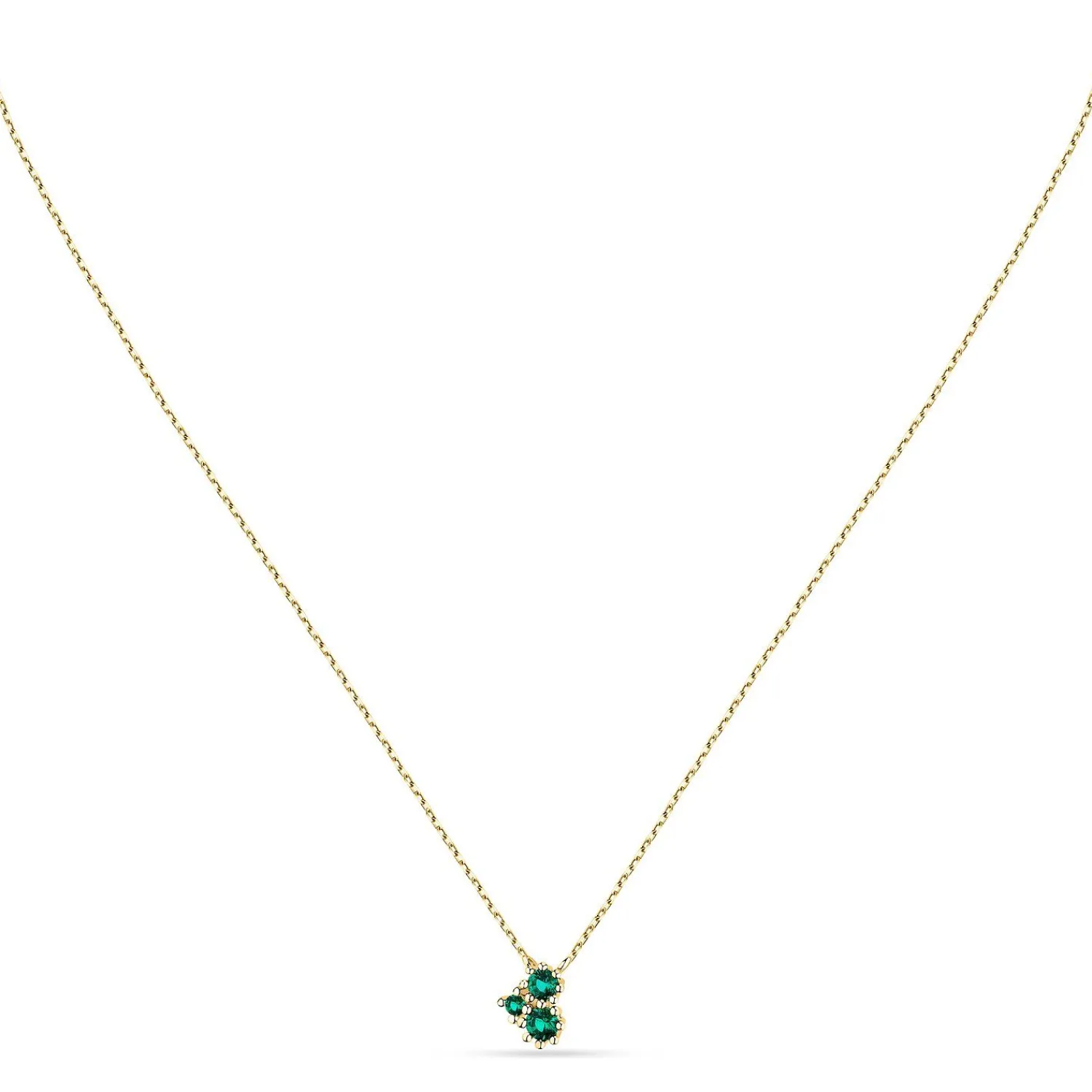 Live Diamond Ketting Geelgoud 375