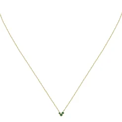 Live Diamond Ketting Geelgoud 375