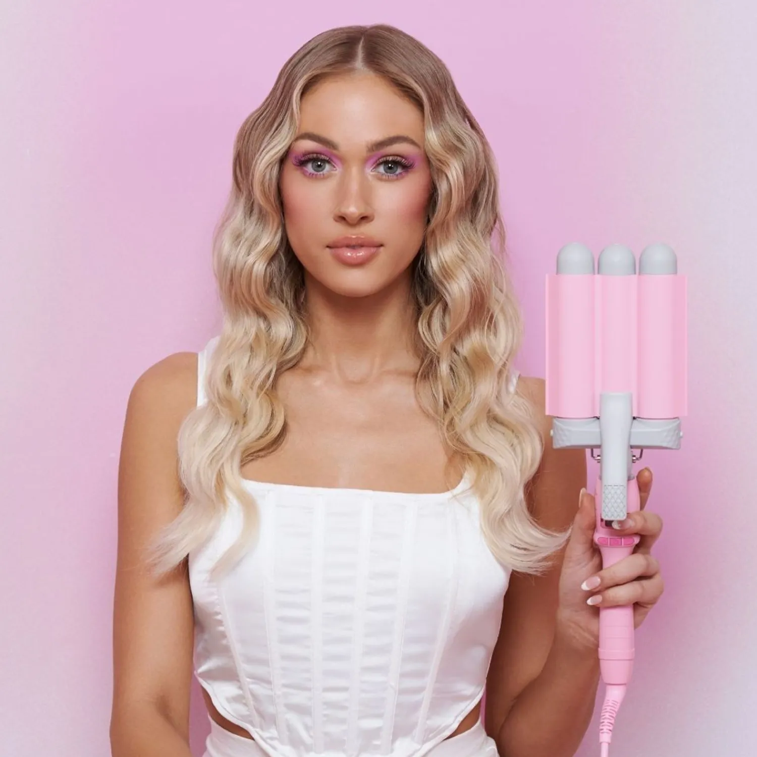 Mermade Hair Mermade Haar Pro Waver 32Mm - Roze
