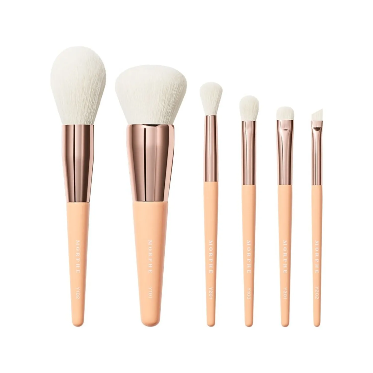 Morphe Aurascape 6-Delige Reisborstelset Voor Gezicht En Ogen