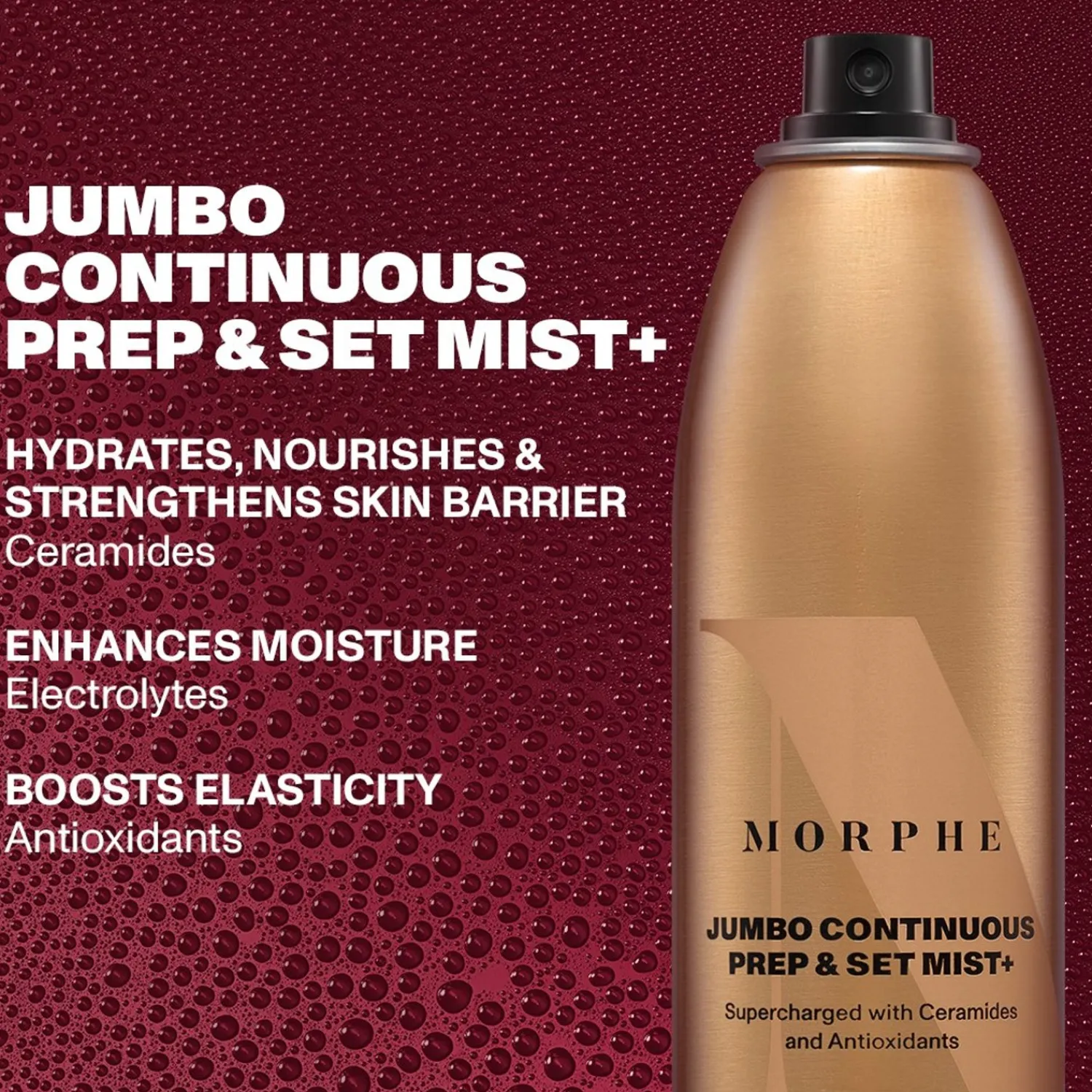 Morphe Holiday Collection Continue Prep & Set Mist+