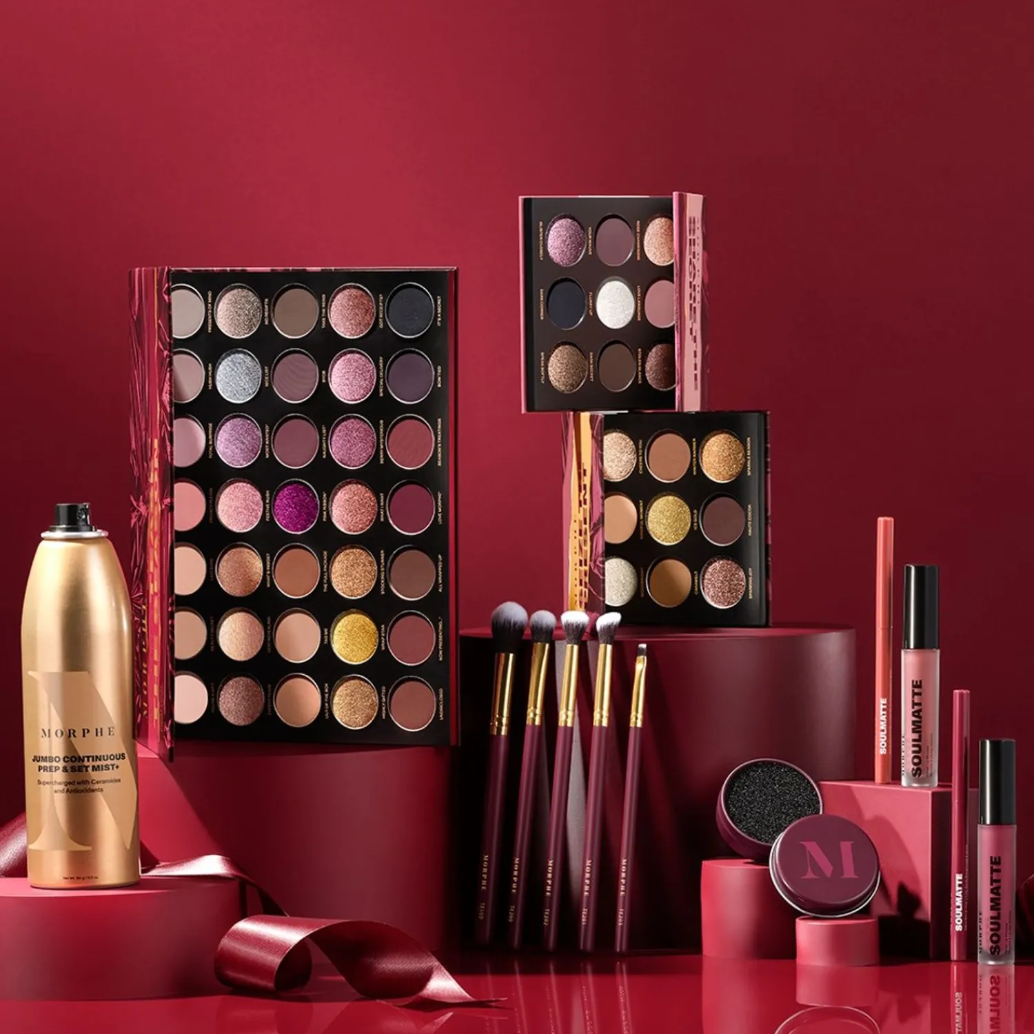 Morphe Holiday Collection Continue Prep & Set Mist+