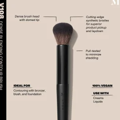 Morphe Vegan Pro Series V108 Compact Contourpenseel Voor Blending