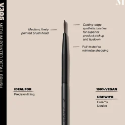 Morphe Vegan Pro Series V305 Puntig Medium Detailpenseel