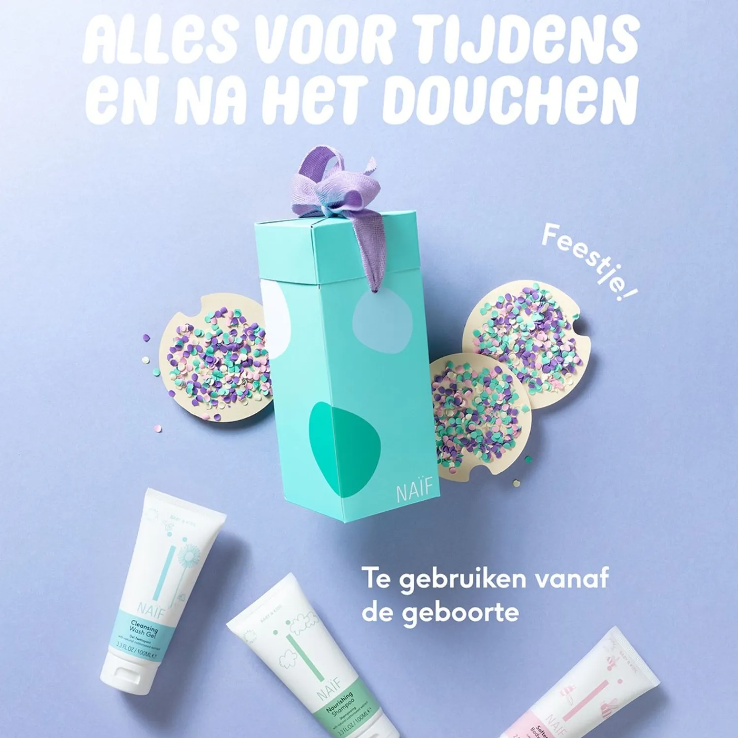 Naif Mini Shower Routine Voor Baby & Kids