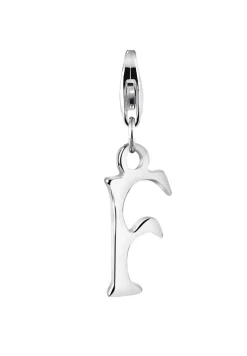 Nenalina Bedeltje Letter Hanger In 925 Sterling Zilver Voor Alle Gangbare Charm- En Bedeldrager