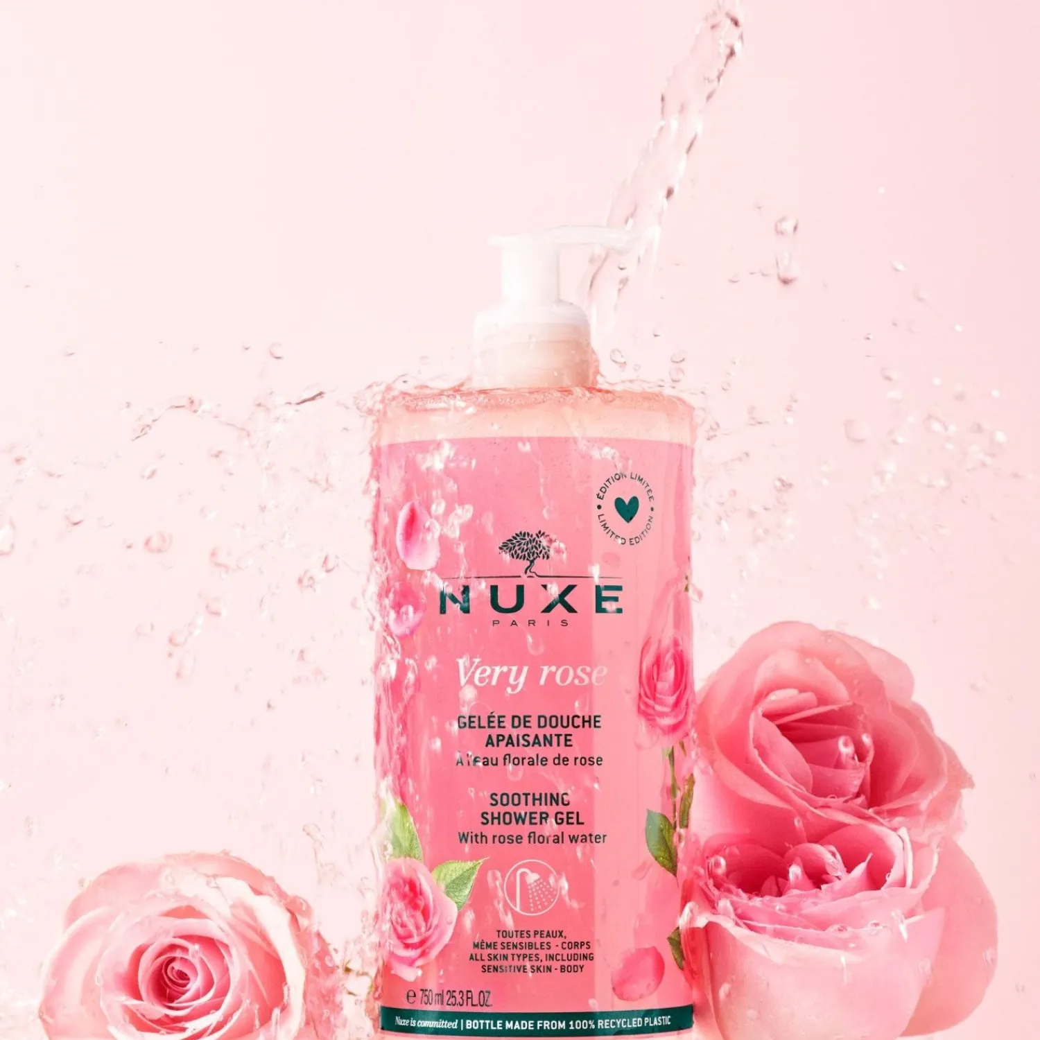 NUXE Very Rose Soothing Shower Gel