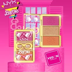 NYX Professional Makeup Barbie Limited Edition On The Go Cheek-Palet