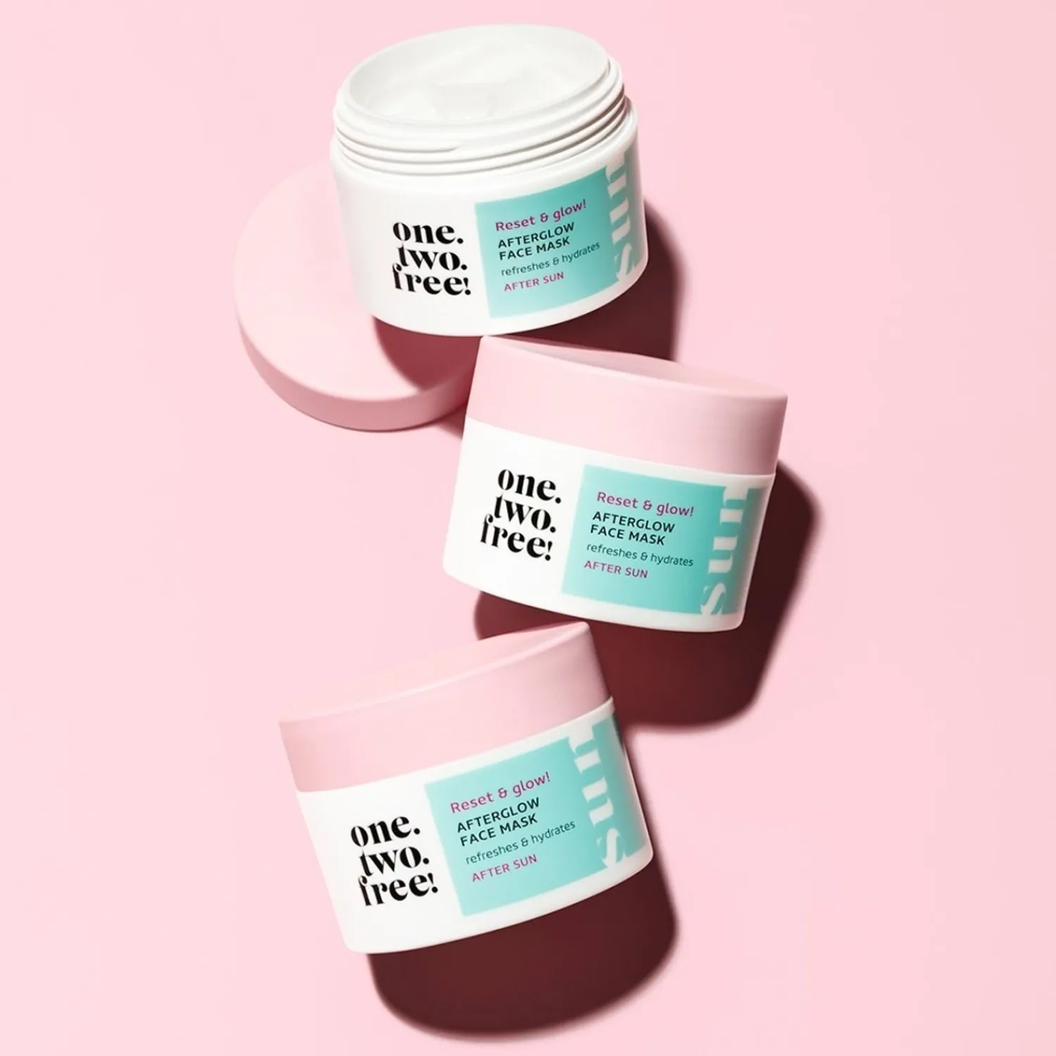 one.two.free! Afterglow Face Mask