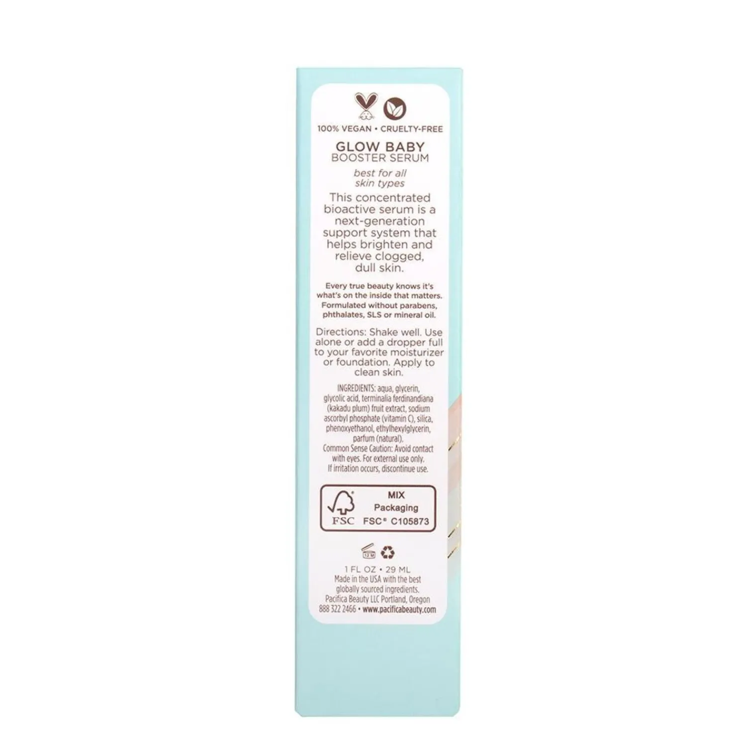 Pacifica Glow Baby Booster-Serum