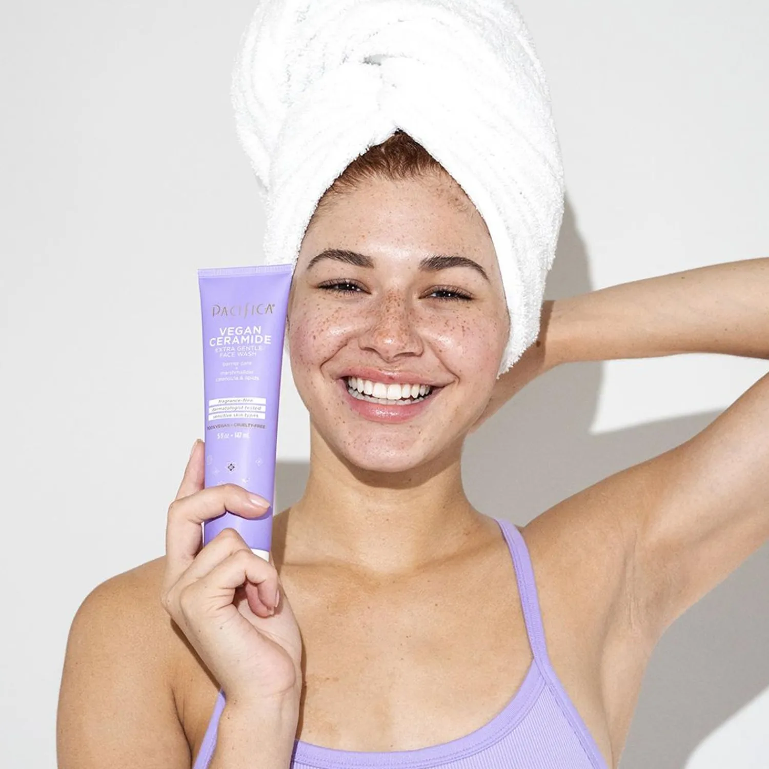 Pacifica Vegan Ceramide Extra Zachte Gezichtswas