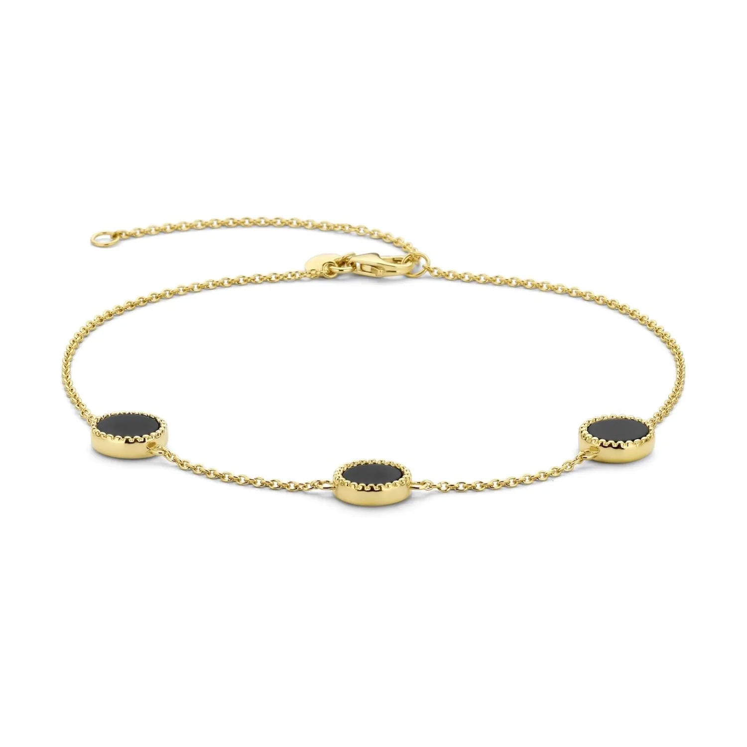 Parte Di Me Brioso Cortona Dames Enkelbandje Gouden Plating/Zilver - Goud