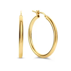Parte Di Me Bibbiena Poppi Dames Oorringen/Oorbellen Gouden Plating/Zilver - Goud