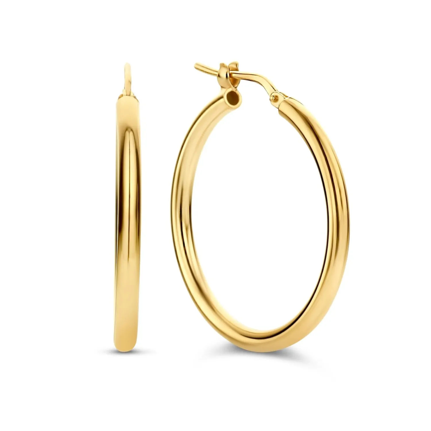 Parte Di Me Bibbiena Poppi Dames Oorringen/Oorbellen Gouden Plating/Zilver - Goud