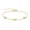 Parte Di Me Brioso Cortona Dames Enkelbandje Gouden Plating/Zilver - Goud