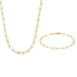 Parte Di Me Sorprendimi Dames Armband/Giftset/Ketting Gouden Plating/Zilver - Goud