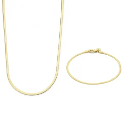 Parte Di Me Sorprendimi Dames Armband/Giftset/Ketting Gouden Plating/Zilver - Goud