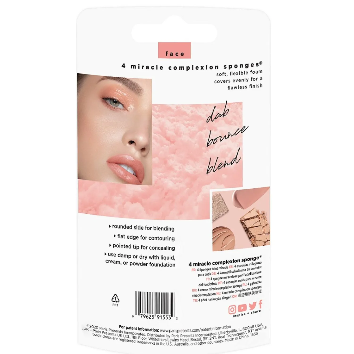 Real Techniques Miracle Complexion Sponge 4-Pack