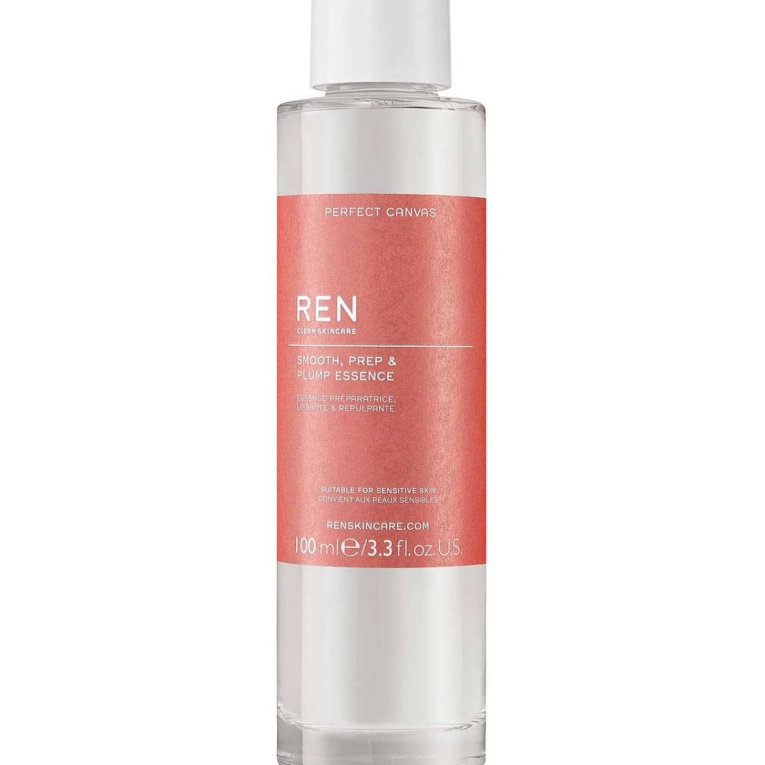 REN Clean Skincare Perfect Canvas Gladde, Voorbereidende En Dikke Essentie