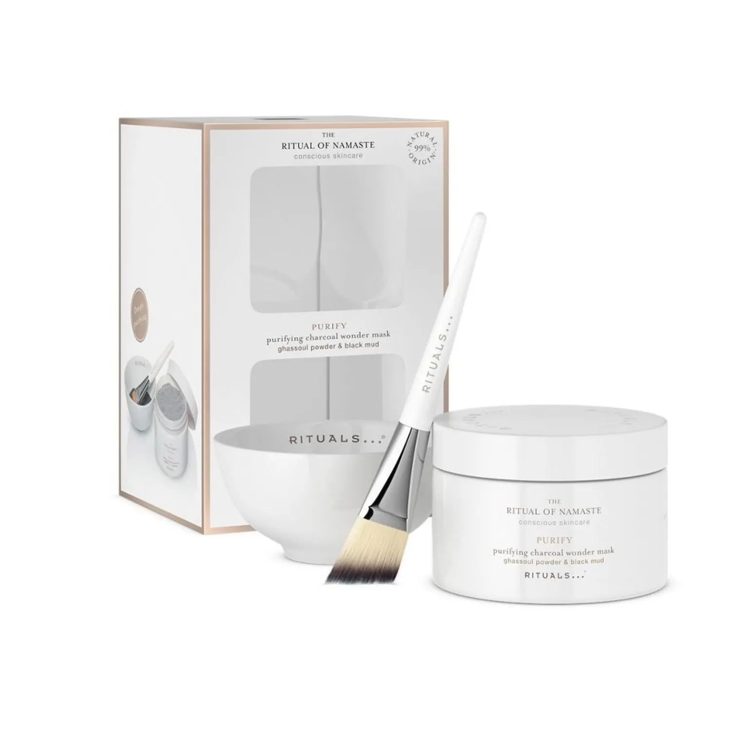 Rituals The Ritual Of Namaste Zuiverend Houtskool Wondermasker