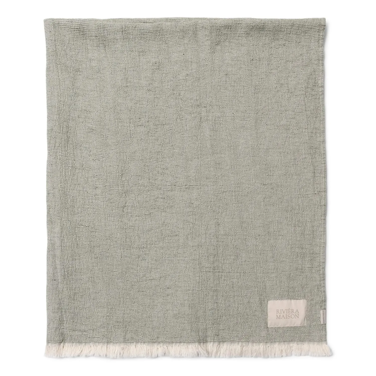 Riviera Maison Rm Seafoam Fringes Plaid