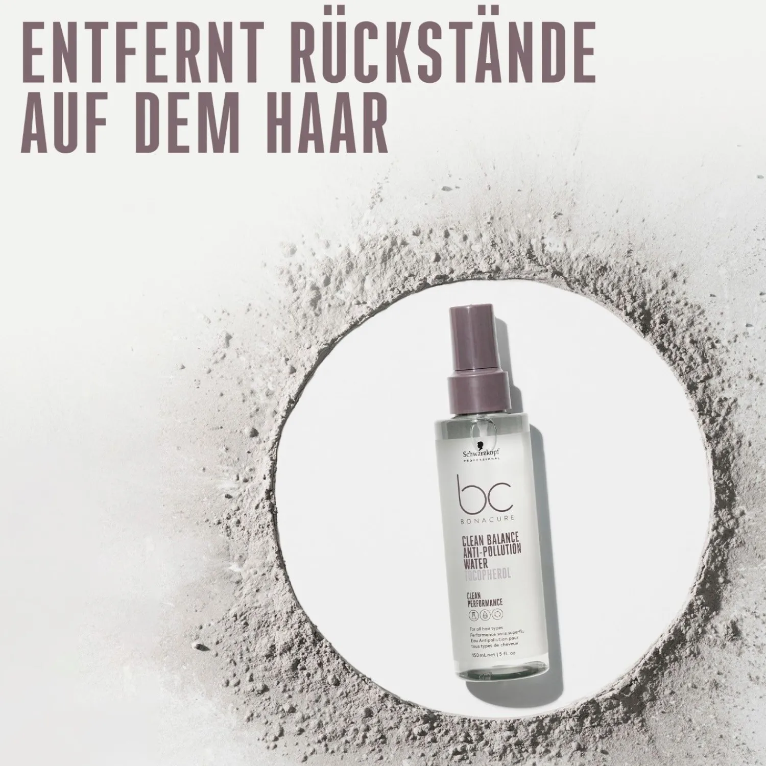 Schwarzkopf Professional Bc Bonacure Frizz Away Clean Balance Anti-Vervuilingswater