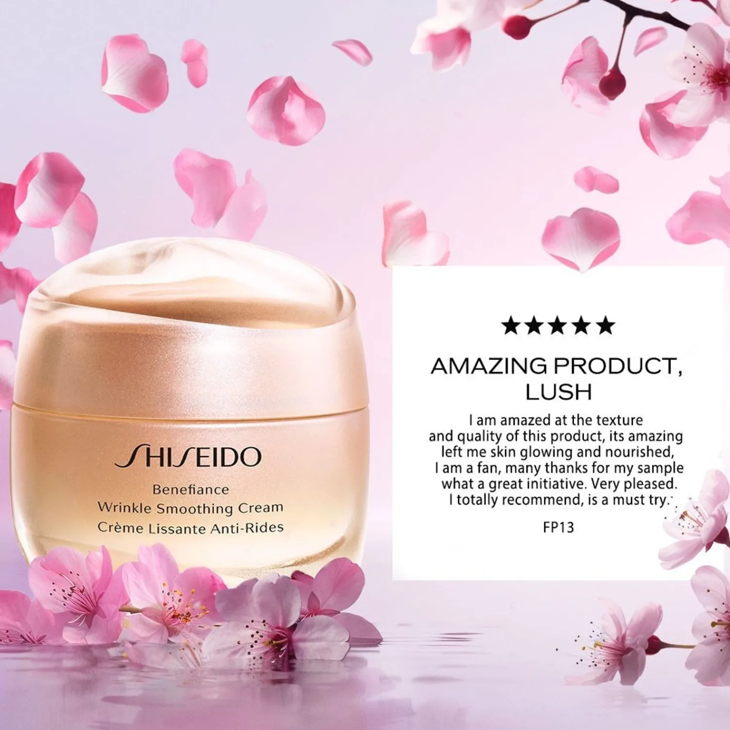 Shiseido Benefiance Rimpelverzachtende Creme