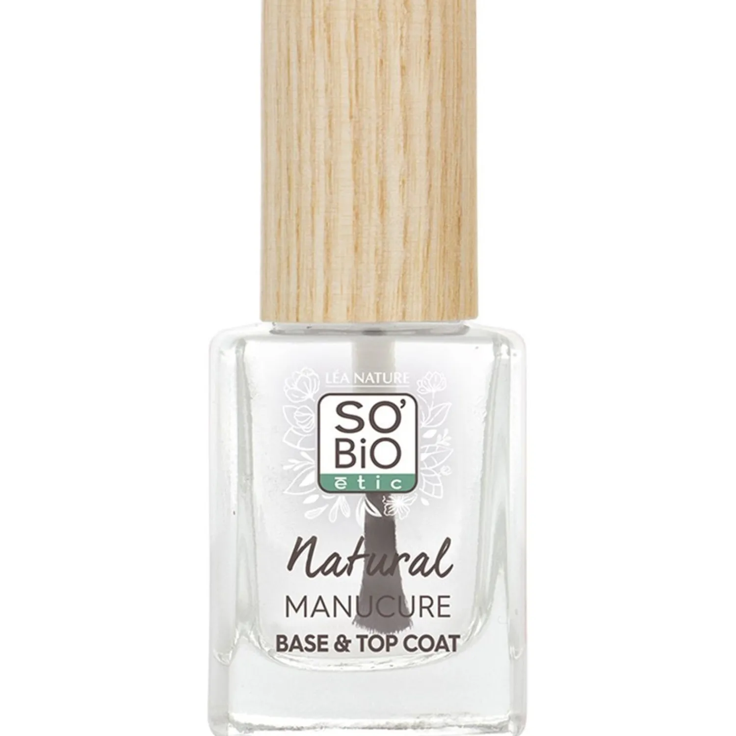 SO'BiO étic So'Bio Etic So'Bio Etic Nagelbasis- En Toplaag Transparant