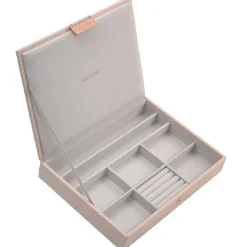 Vrouwen Stackers Lidded Blush & Grey
