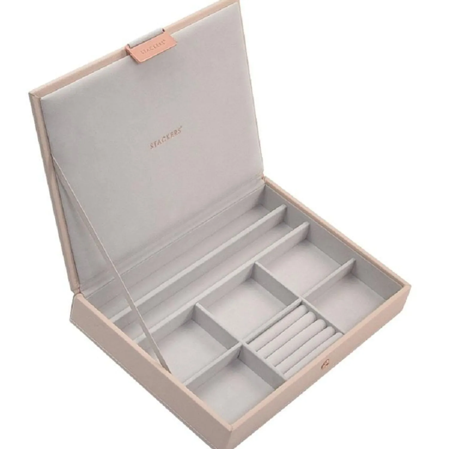 Vrouwen Stackers Lidded Blush & Grey