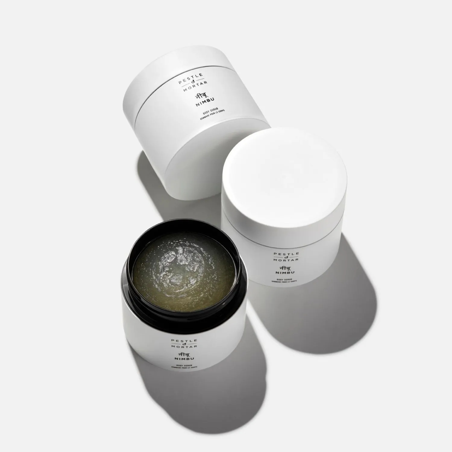 Pestle & Mortar Stamper En Vijzel Nimbu Body Scrub
