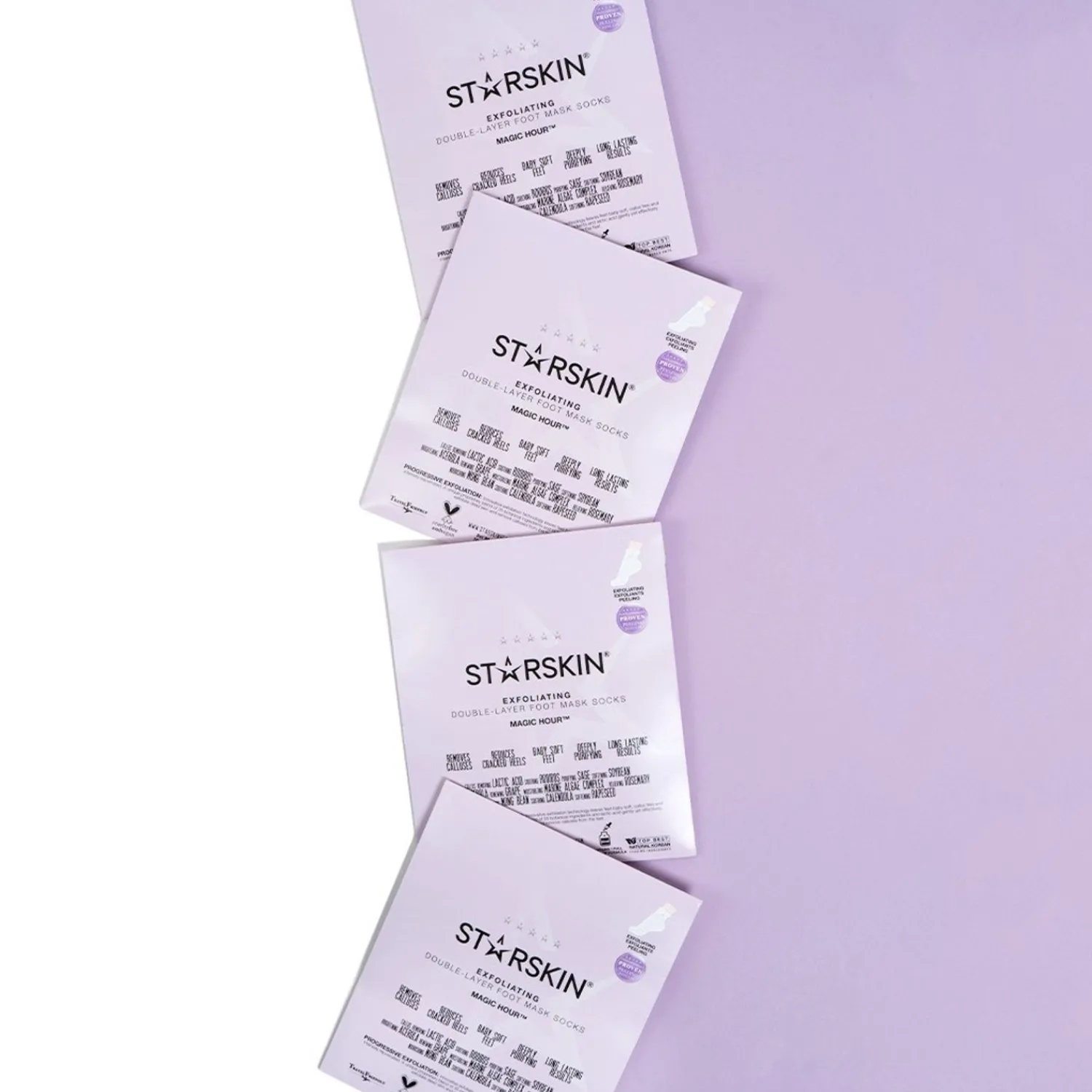 STARSKIN ® Starskin® Magic Hour Exfolierende Dubbellaagse Voet