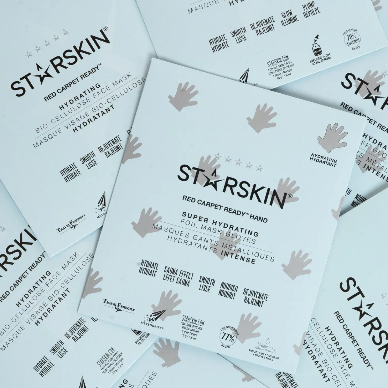 STARSKIN ® Starskin® Red Carpet Ready Hand 3+1-Pak