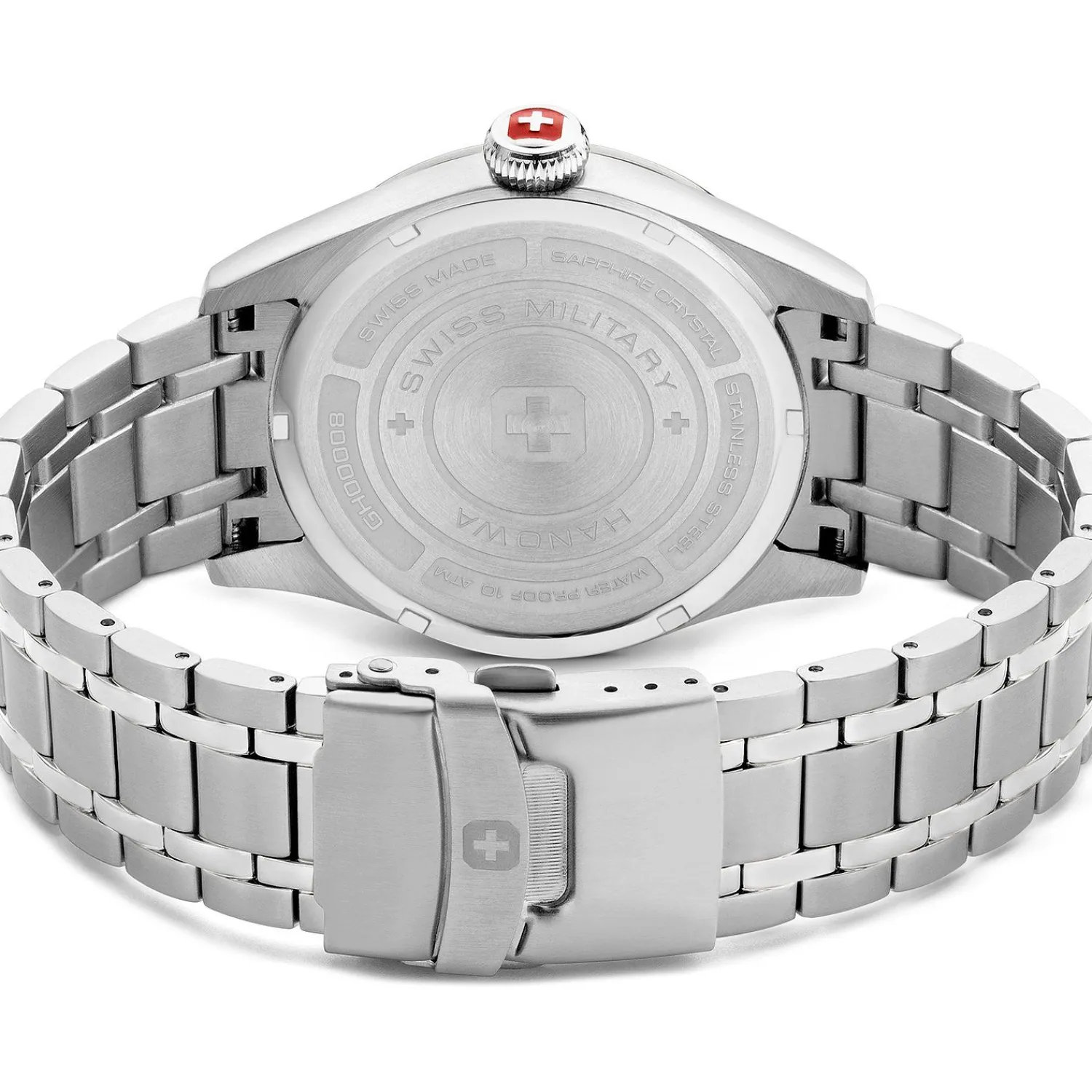SWISS MILITARY HANOWA Herenhorloge Edelstaal