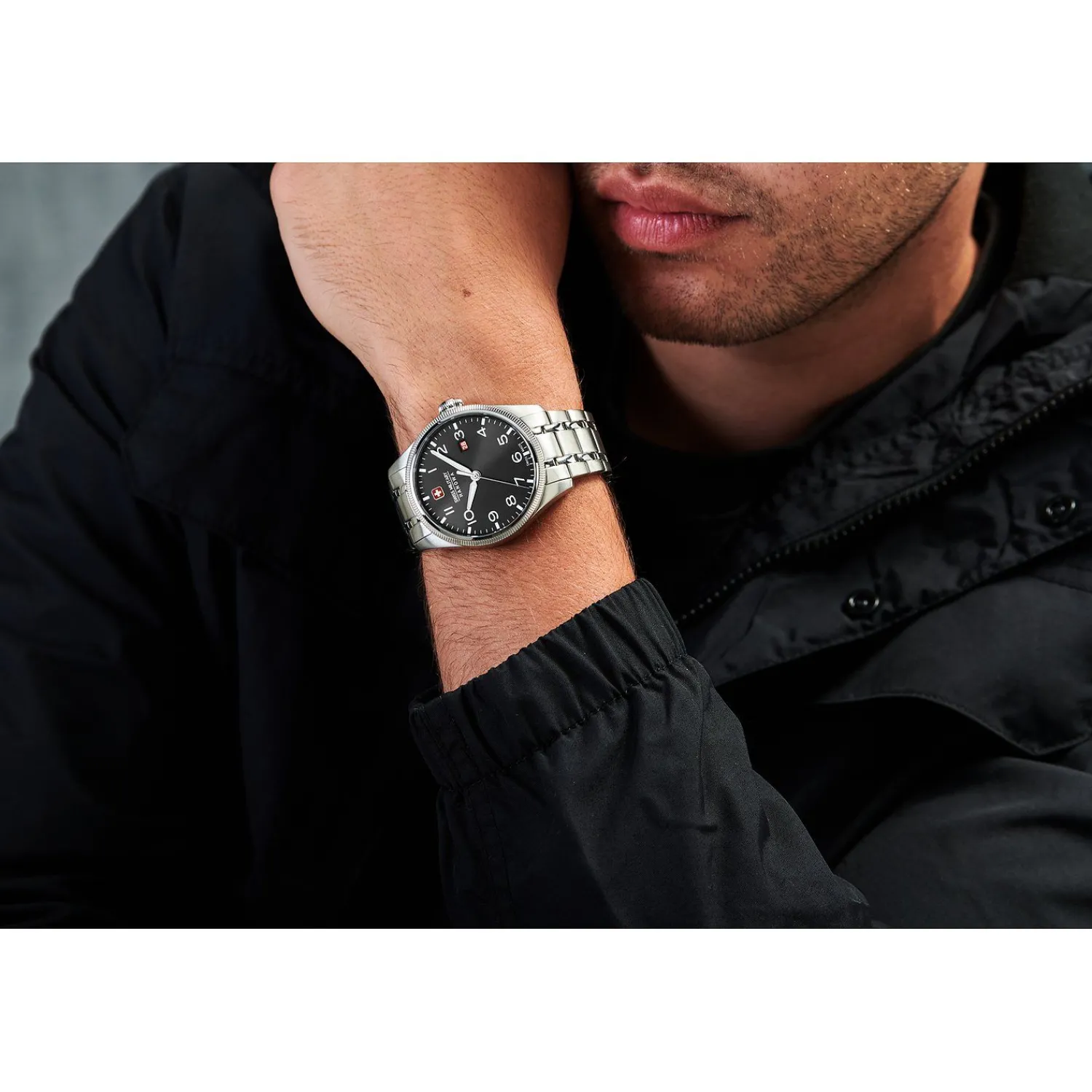 SWISS MILITARY HANOWA Herenhorloge Edelstaal