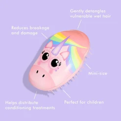 Tangle Teezer Mini Kinderen - Originele Mini Kinder Roze Eenhoorn