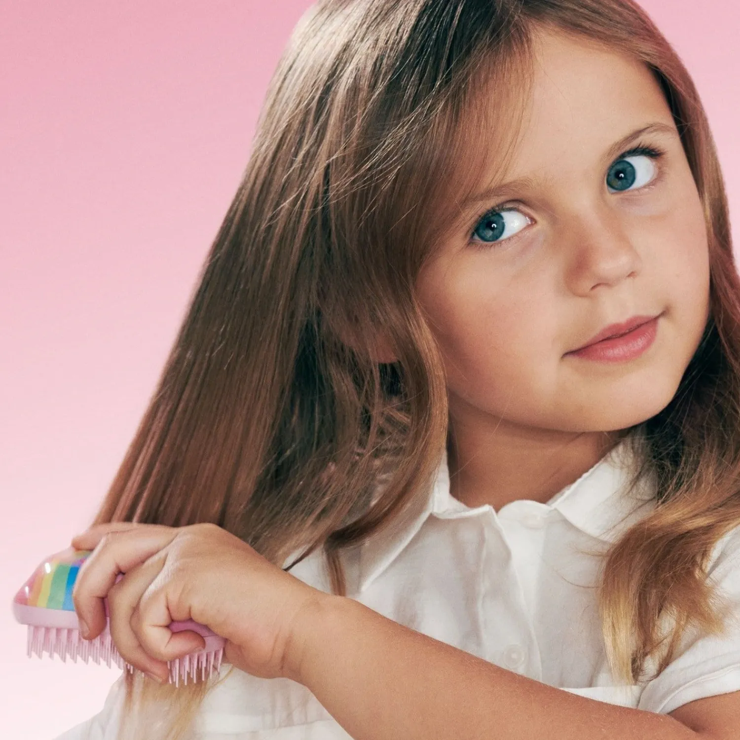 Tangle Teezer Mini Kinderen - Originele Mini Kinder Roze Eenhoorn