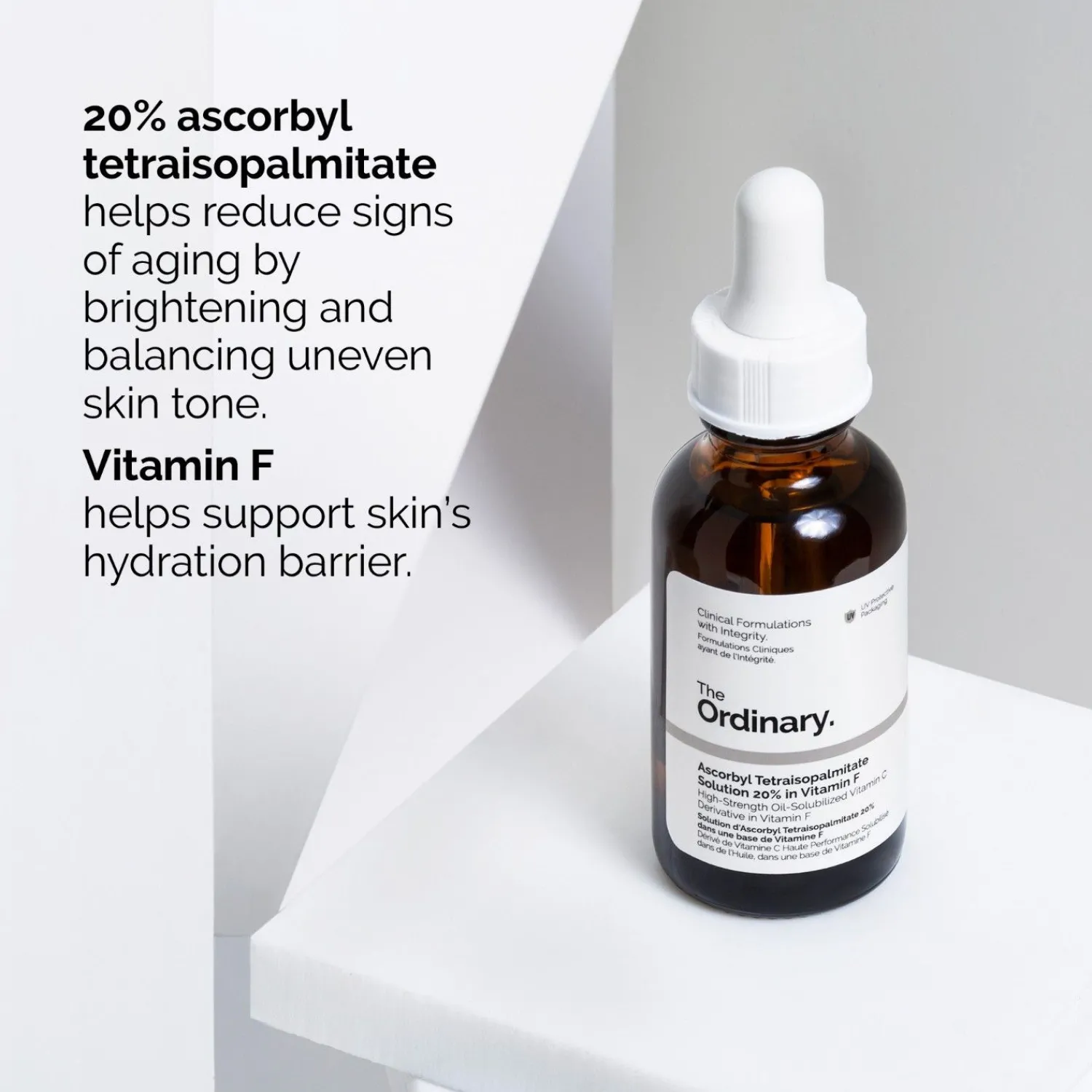 The Ordinary Treat Ascorbyl Tetraisopalmitate Solution 20% In Vitamin F