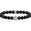 Thomas Sabo Armband Zilver 925 Zwart