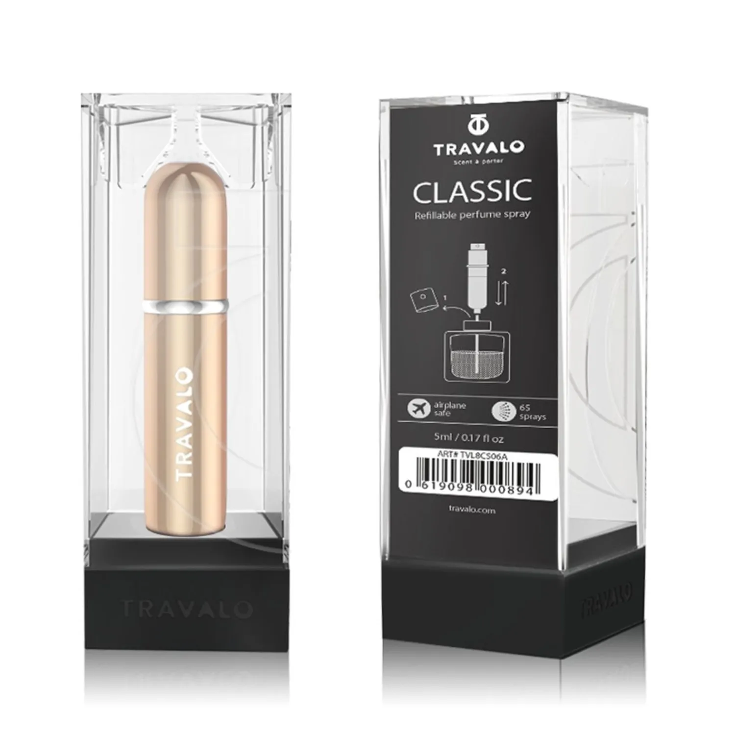 Travalo Classic Verstuiver Goud
