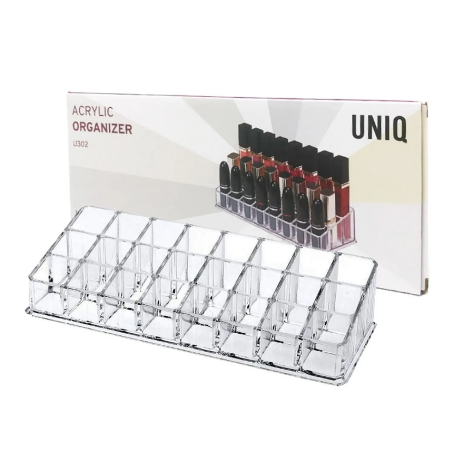 UNIQ Make -Uporganisator Voor Lippenstift Met 24 Onderwerpen - U302