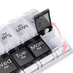 UNIQ Tablet Box / Doses Box Gedurende 7 Dagen (Ochtend / Avond)