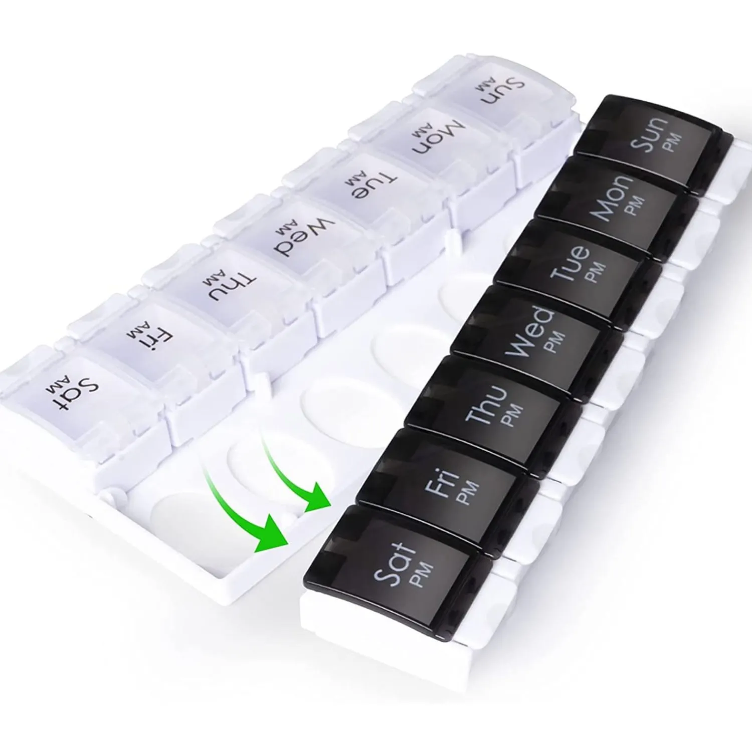 UNIQ Tablet Box / Doses Box Gedurende 7 Dagen (Ochtend / Avond)