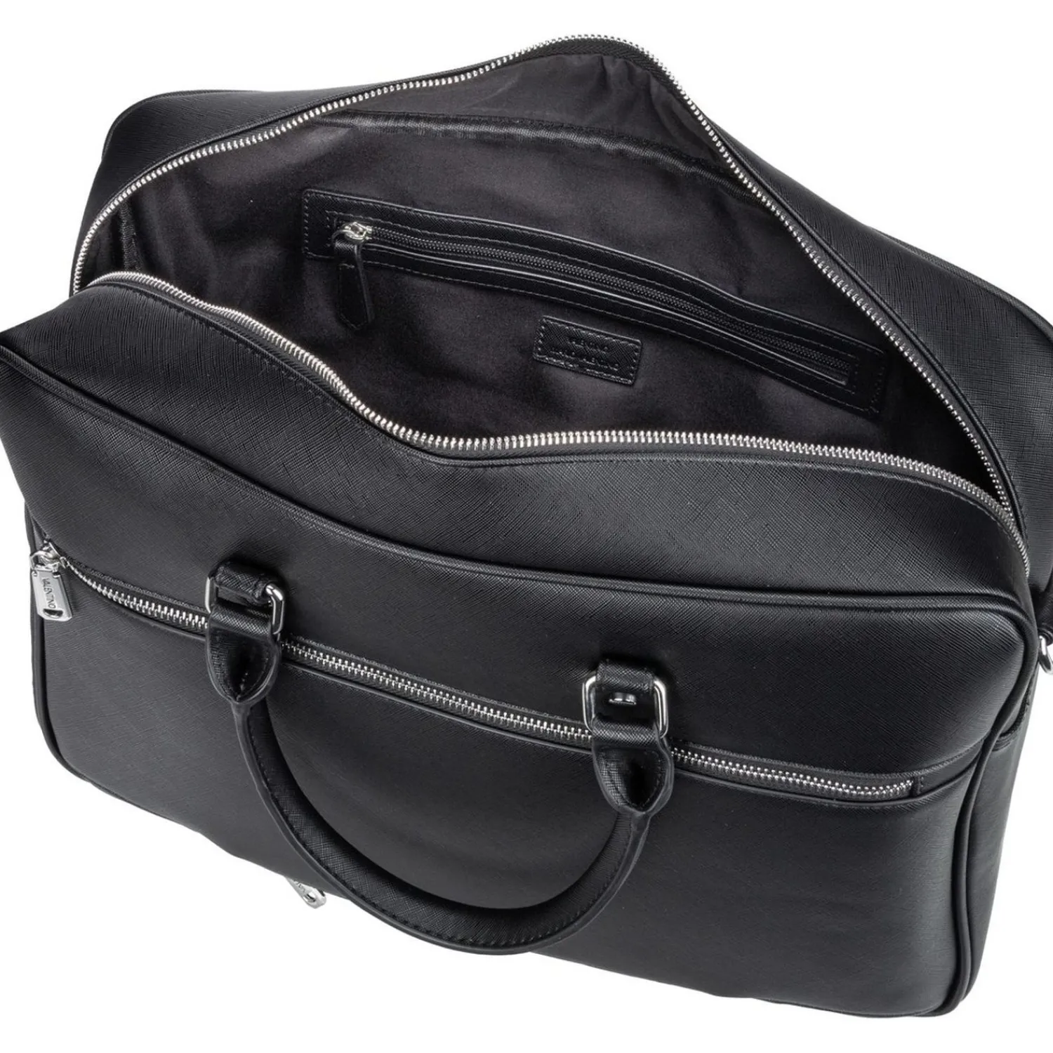 Valentino Bags Heren Aktetas/Laptoptas Kunstleer - Zwart