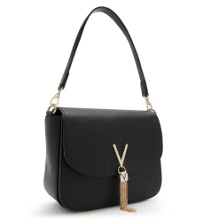 Valentino Bags Divina Dames Crossbodytassen/Handtassen Faux Leeg - Zwart