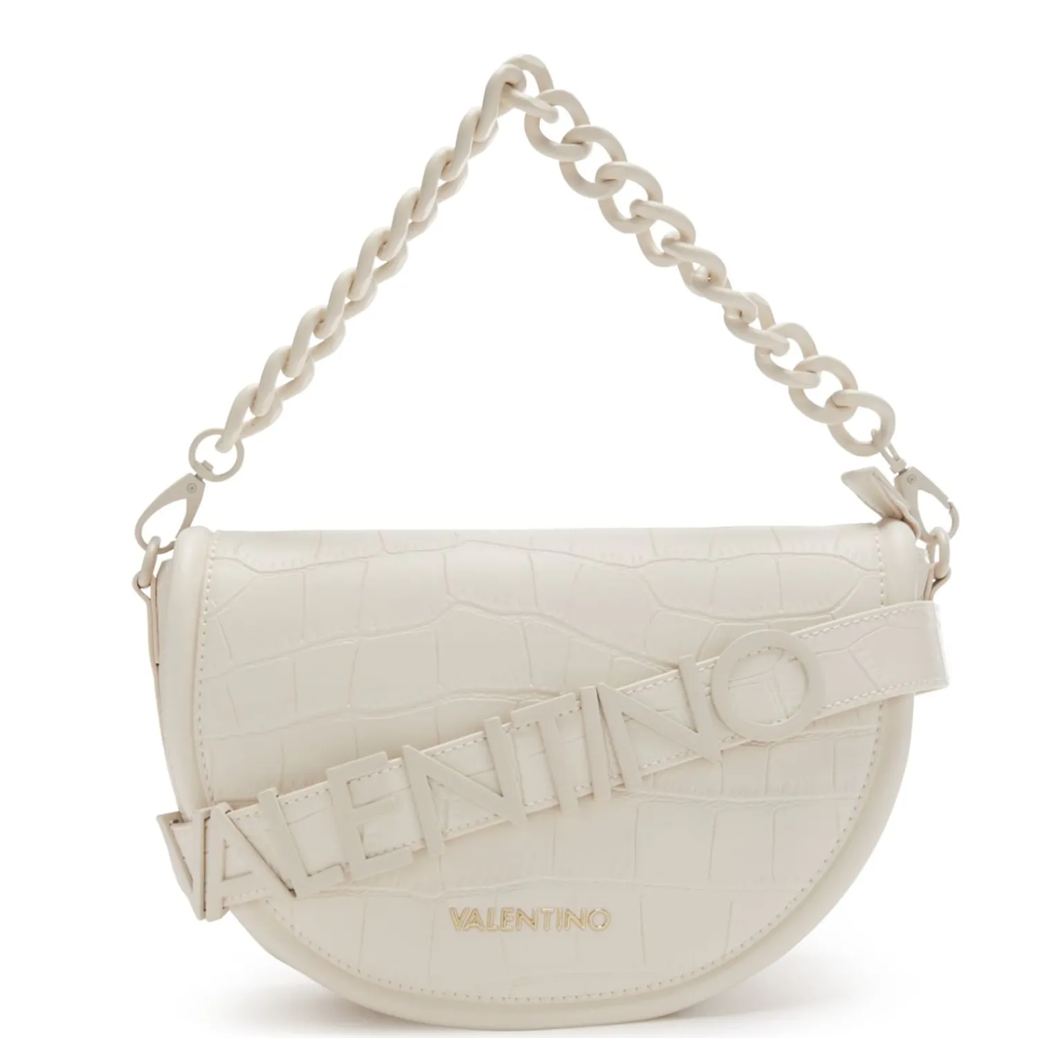 Valentino Bags Surrey Dames Crossbody Tas/Handtas Kunstleer - Wit