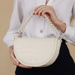 Valentino Bags Surrey Dames Crossbody Tas/Handtas Kunstleer - Wit