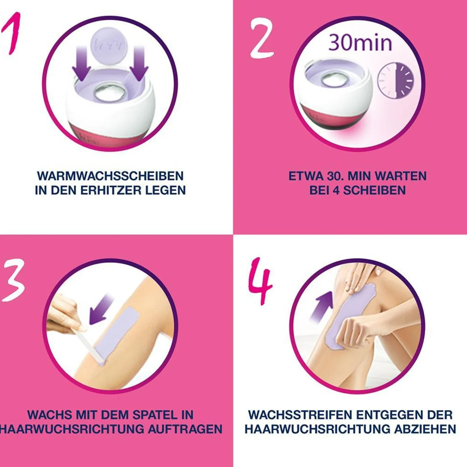 Veet Spawax Elektrische Warmwas-Set