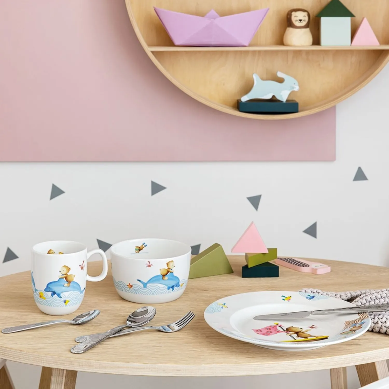 Villeroy & Boch Kinderbestek 4-Dlg Zo Blij Als Een Beer